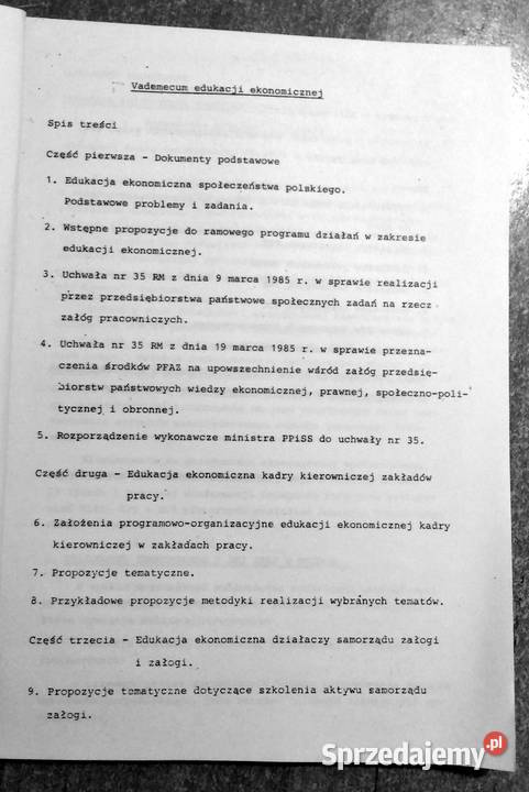 Edukacja Ekonomiczna Załóg Przedsiębiorstw