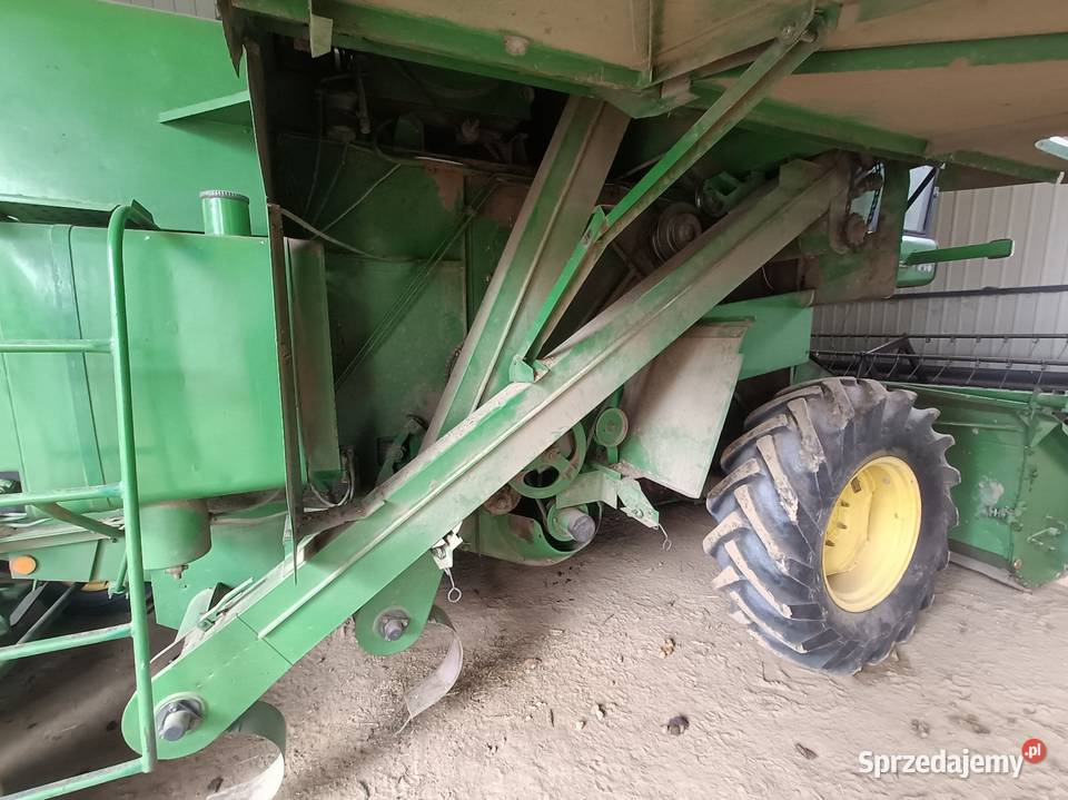 Kombajn John Deere 1032 małopolskie Grzegorzowice Małe