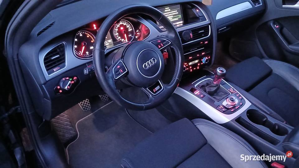 Audi A4B8 2015r sline Quattro podgrzewane fotele