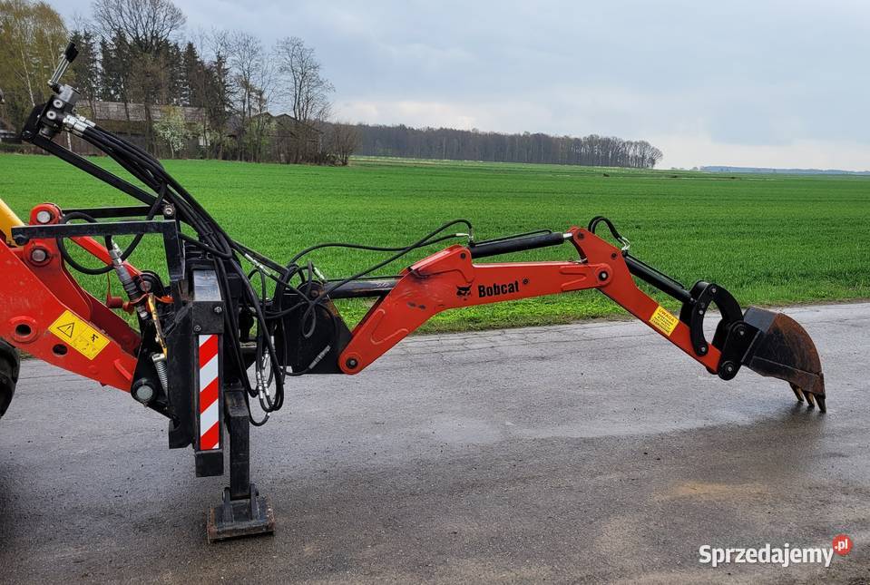 Ramie kopiące Bobcat Cat Ładowarka lubelskie Palikije Pierwsze