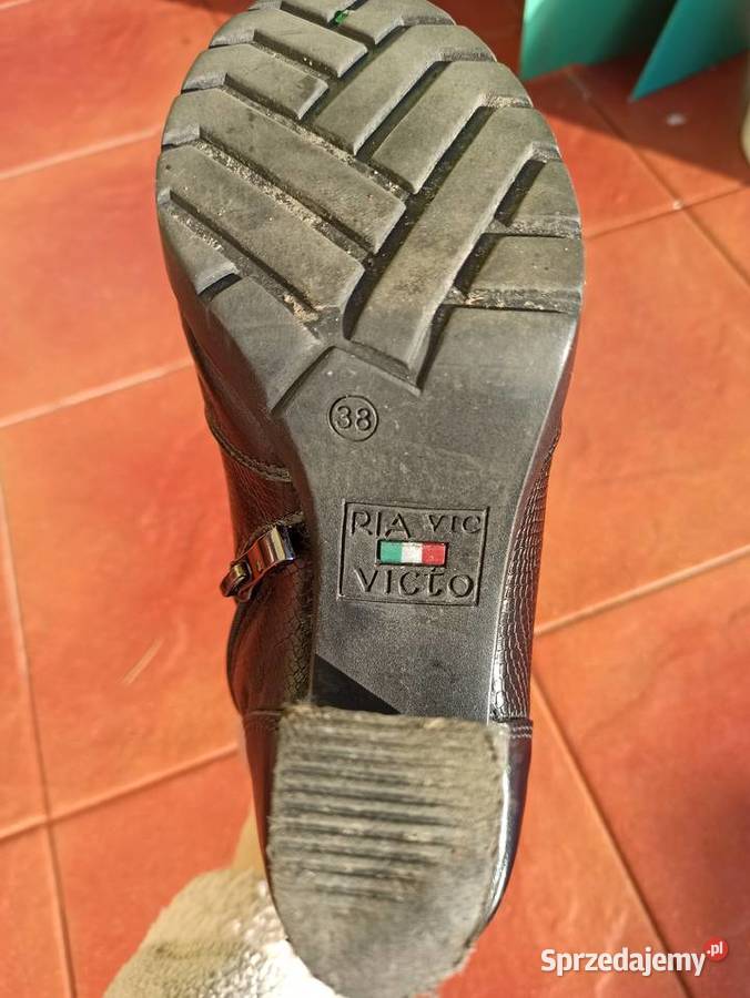 Czarne Damskie Buty rozmiar 38 Oława