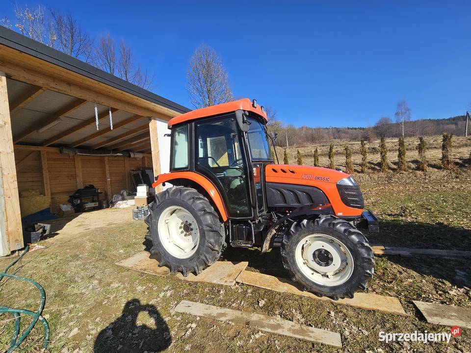 Ciągnik kioti dk 551c 4x4 4 motogodzin Napęd 4x4 Myślenice