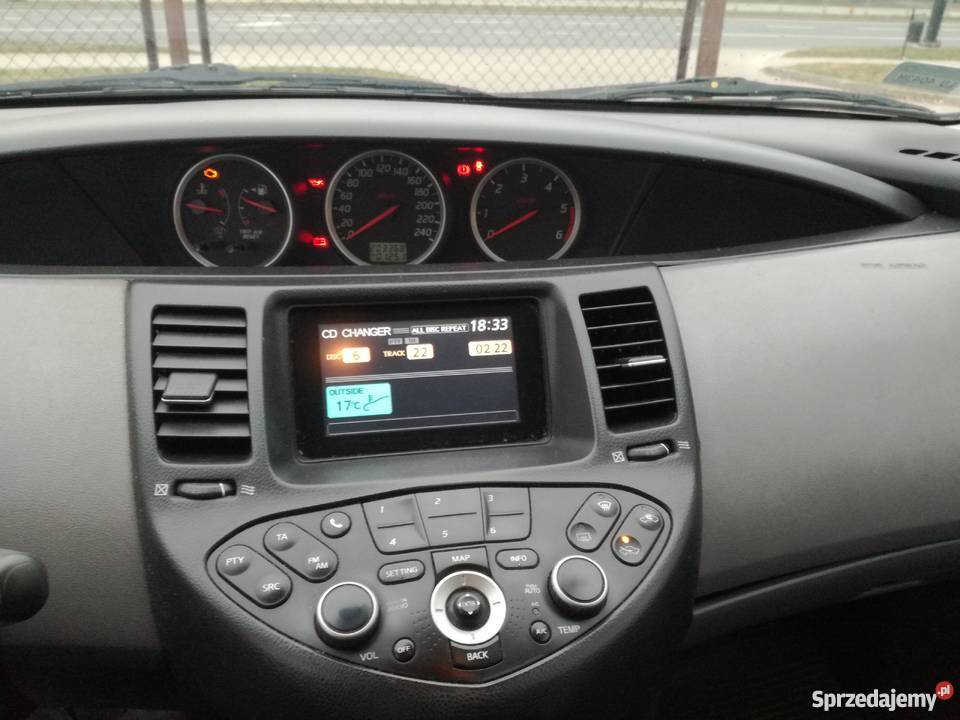 Nissan Primera P12 22 di kombi Salon Polska czujnik parkowania