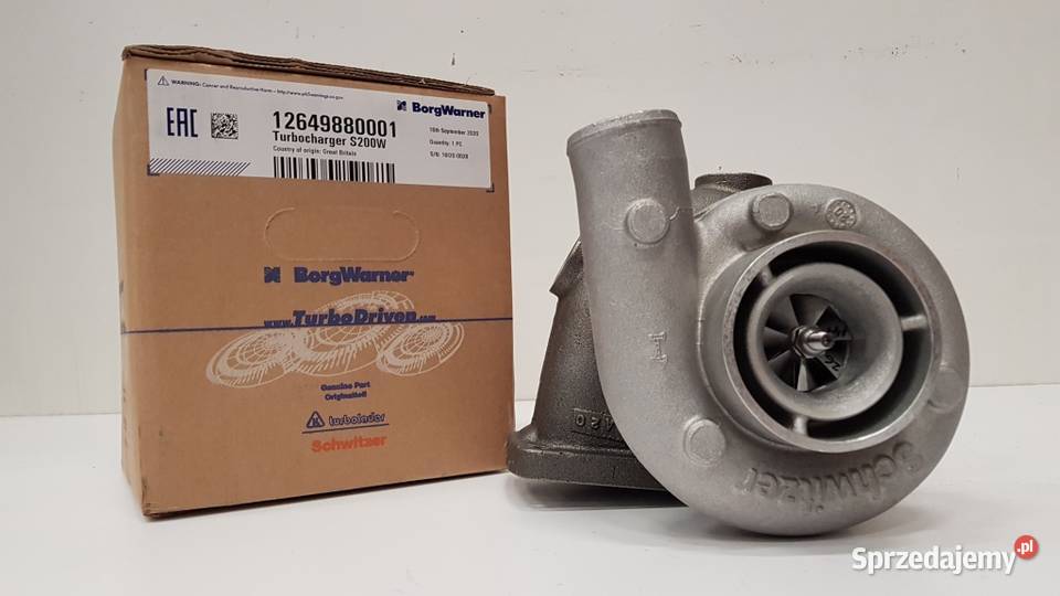 Nowa turbosprężarka BorgWarner KKK 12649700001 Części maszyn i innych pojazdów Siedlce
