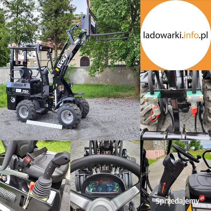 Ładowarka przegubowa WOLF MINI 750 Wrocław