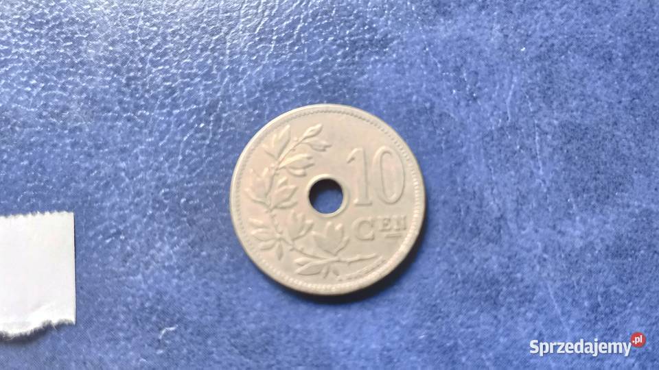 Stare monety 10 cent 1903 Belgia Lesko