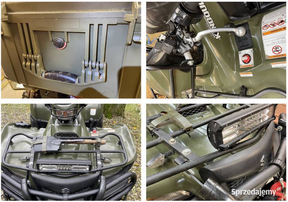 Suzuki KingQuad 750 AXi zarejestrowany Aleksandrów Łódzki