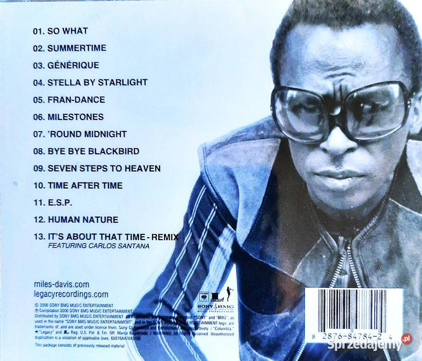 Znakomity Album CD MILES DAVIS Cool Collected jazz
