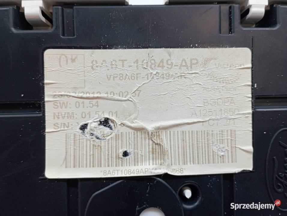 LICZNIK 8A6T10849AP 14 B Ford Fiesta Mk7