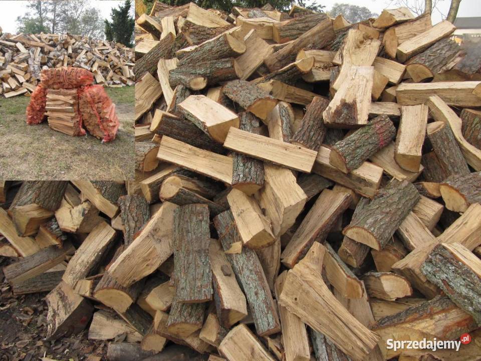 Drewno kominkowe opałowe suche Miękinia i