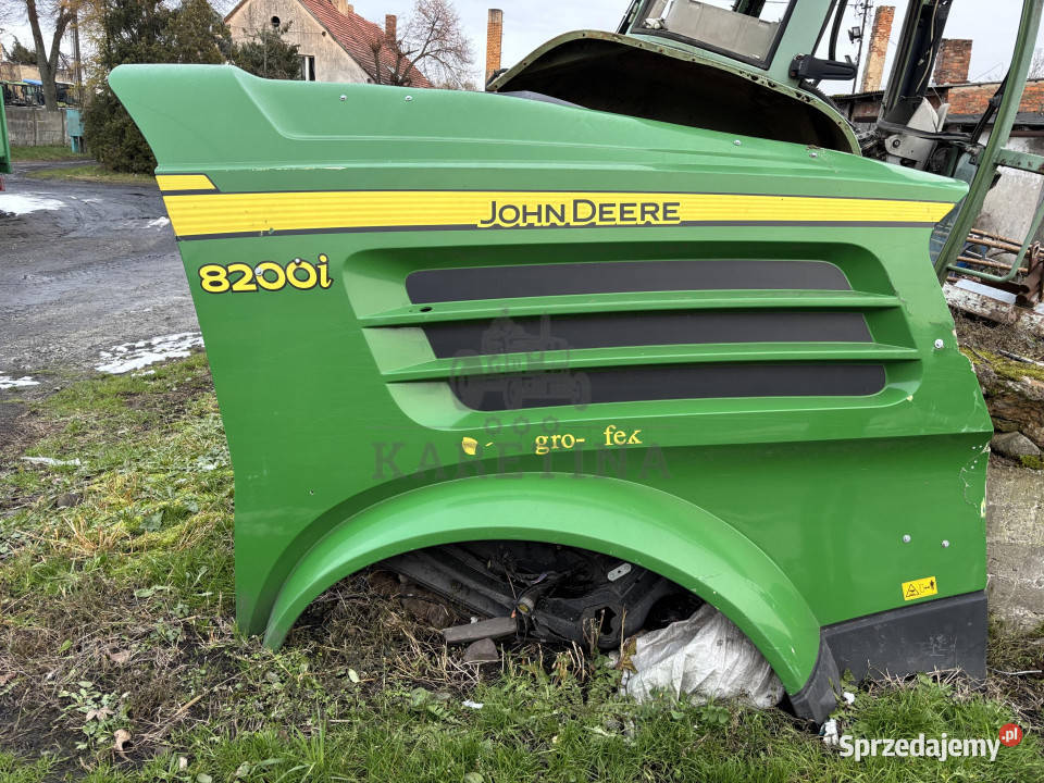 John Deere 8200 8200i Drzwi Lewe Obudowa Klapa