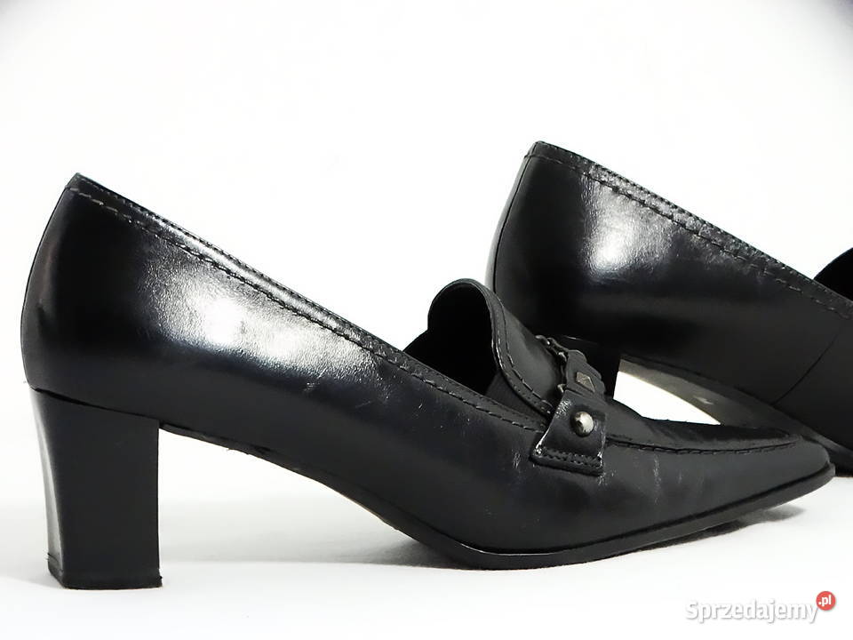 Półbuty damskie skórzane rozmiar 38 lubelskie Biłgoraj