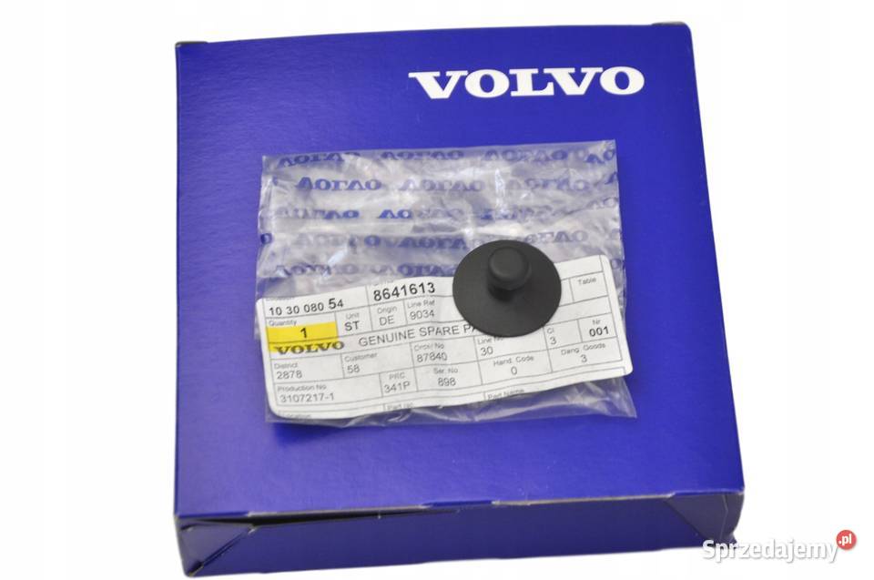 VOLVO spinka klips koleczek dywanika 8641613 OE Bielany Wrocławskie sprzedam