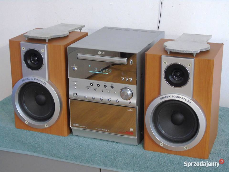Wieża stereo LG LX221D kolumny WYSYŁKA Jasło