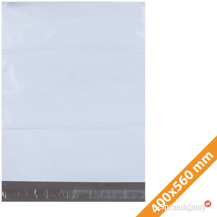 Foliopaki Białe 400x560 mm 100 Sztuk LDPE Ludźmierz sprzedam