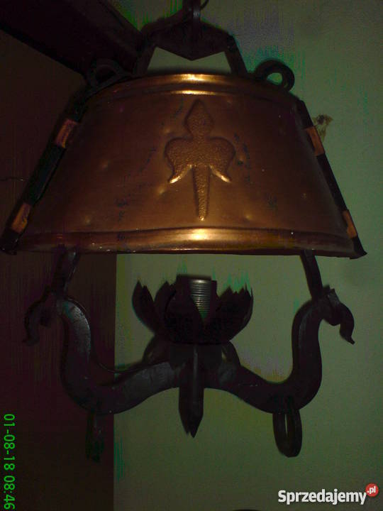 Lampa kowalstwo artystyczne stylowa Łódź