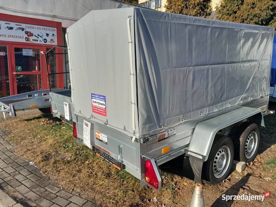 Przyczepa lekka Rydwan EURO C 750E2 270x130x130 towarowe Katowice