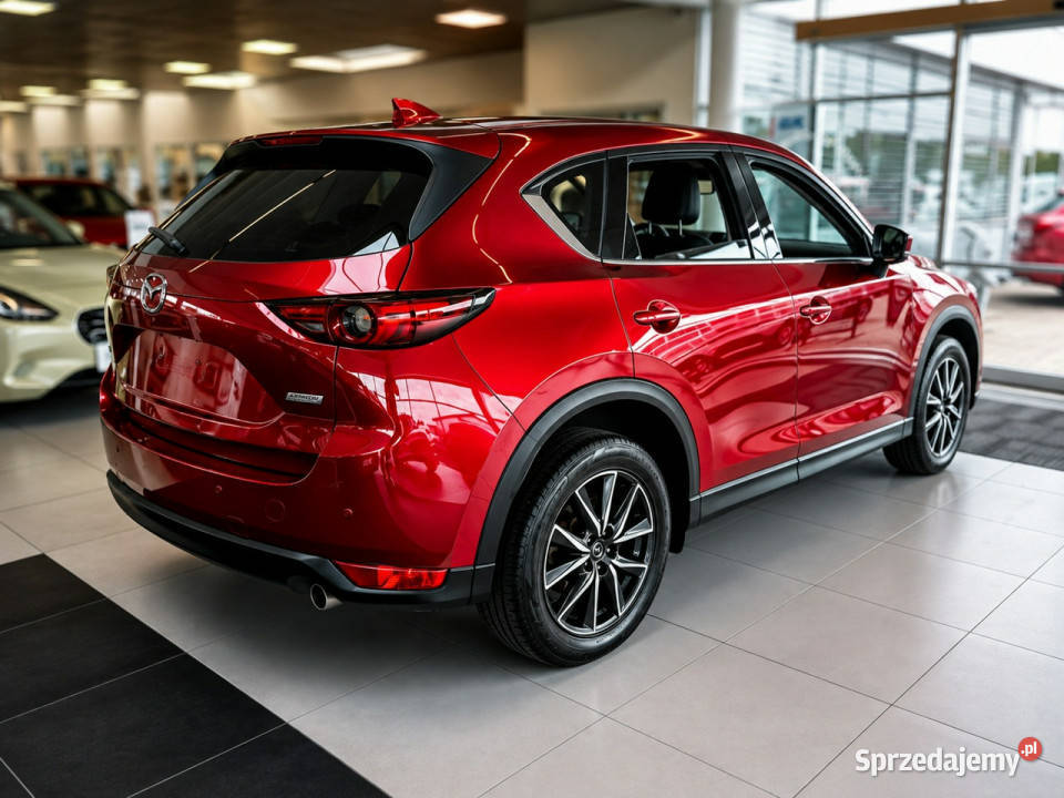 Mazda CX5 II 2017 bordowy Sadlno
