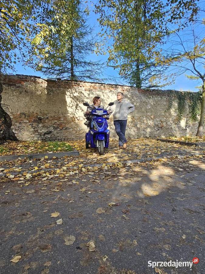 Skuter elektryczny trzykołowy Fasti 3 z dachem