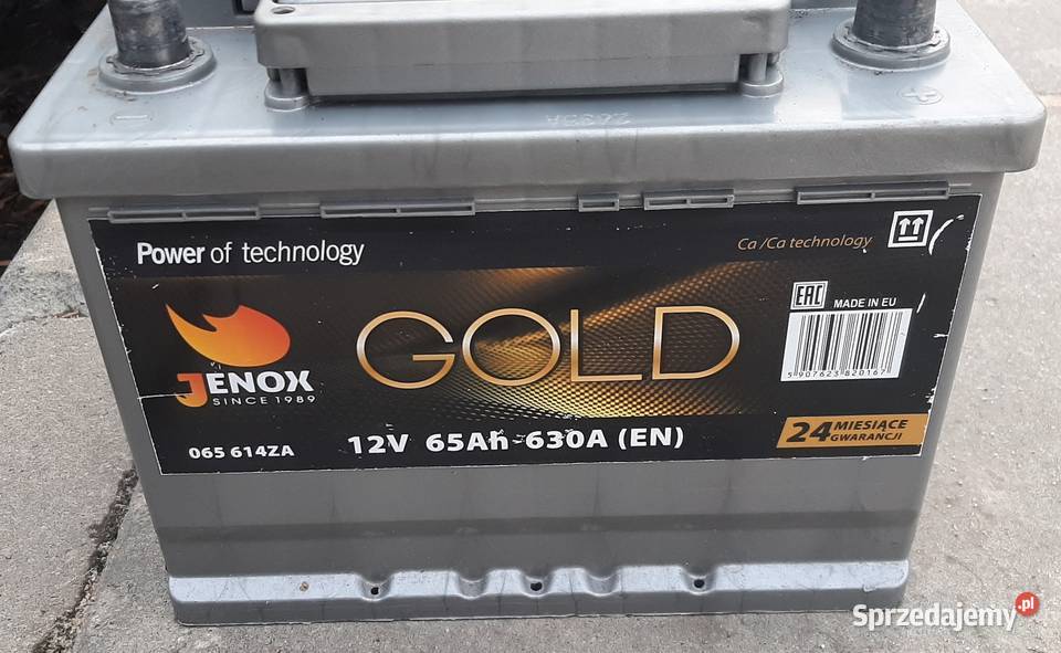 Akumulator Jenox Gold 65Ah 630A P 2025 gwarancja Warszawa