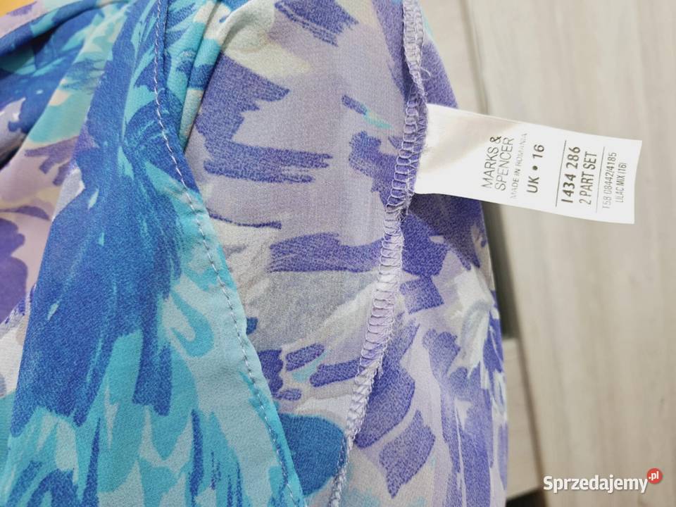 44 Zwiewna bluzka tiulowa z falbankanowa Braniewo