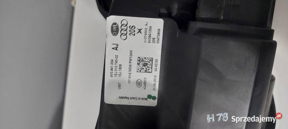 Lampa lewa prawa audi a3 8v Wierzchowiska Drugie