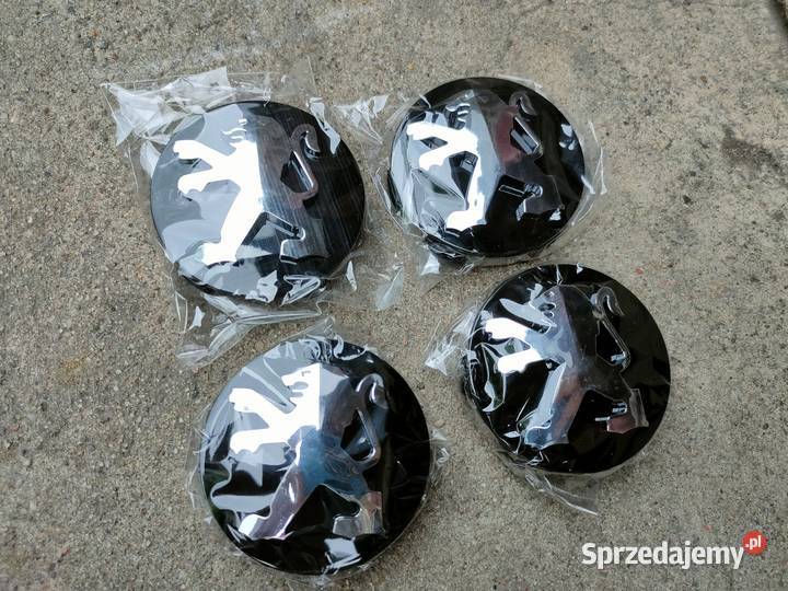 Nowe Dekielki Peugeot 60mm57mm do felg 207 208 śląskie Katowice