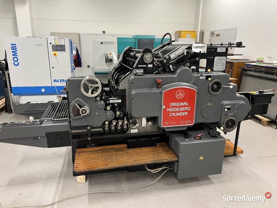 Automat do sztancowania Heidelberg Cylinder S Produkcja