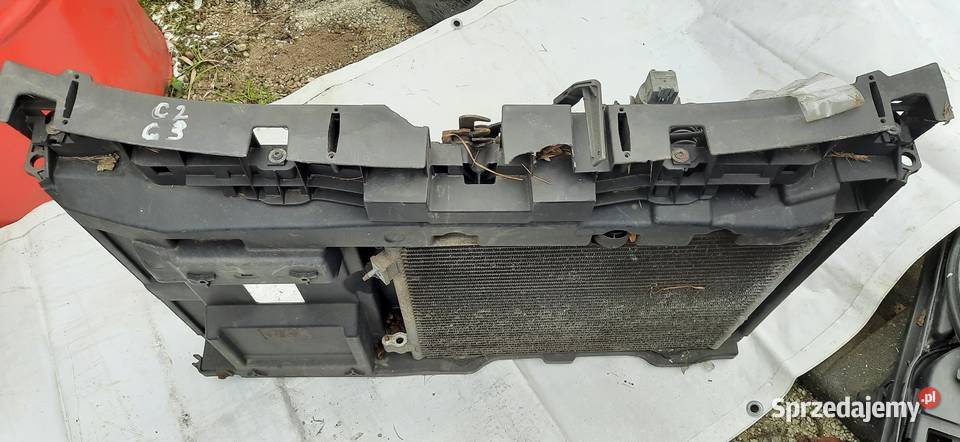 Citroen c2 c3 pas wentylator komplet Siechnice sprzedam
