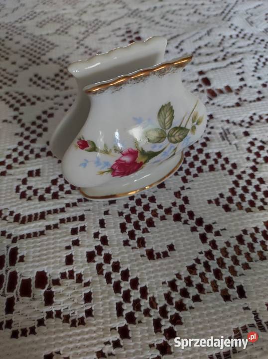 serwetnik porcelanowy zdobiony złoty chodzież Kielce