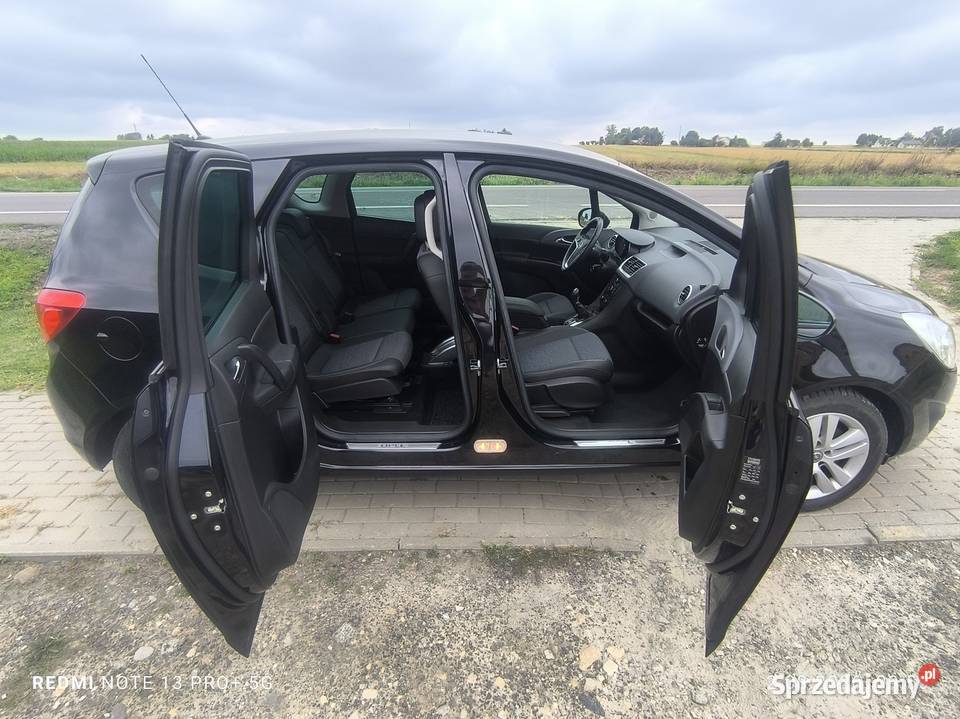 Opel Meriva 14 Turbo Benzyna 120 skórzana tapicerka lubelskie Zamość sprzedam