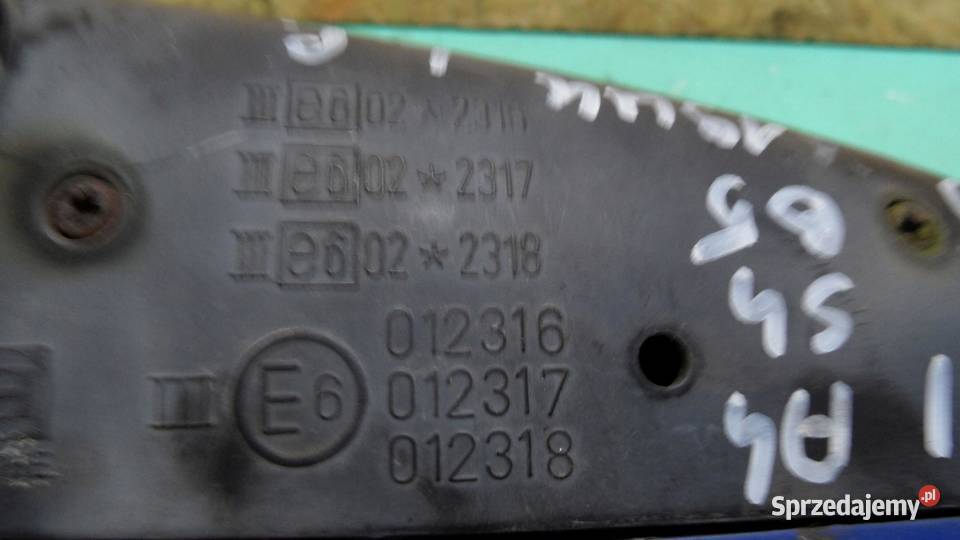 AUDI A4 S4 B5 99r lusterko lewe ANGLIK 5 PINÓW Lusterka zewnętrzne