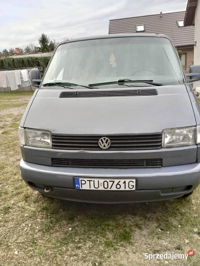 VW T4 long 9 osób silnik 24D kapitalnym remoncie Van / Minibus wielkopolskie Turek sprzedam