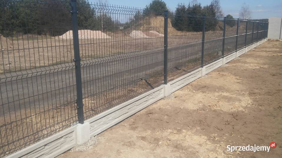 Ogrodzenia Panelowe Panel Panele Montaż Przyłęk