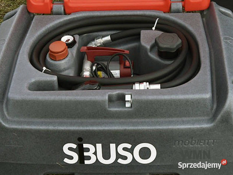 Zbiornik MOBILNY na olej napędowy 125L z pompą