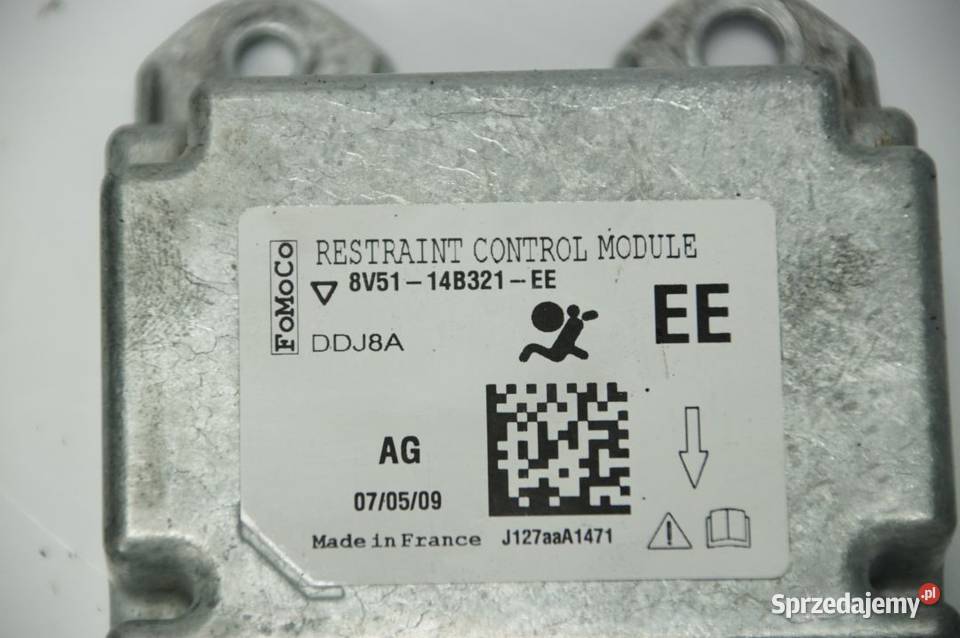 MODUŁ FORD FIESTA MK7 8V5114B321EE Części samochodowe Lipno sprzedam