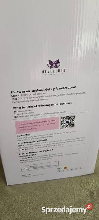 Główka treningowa Akcesoria do włosów