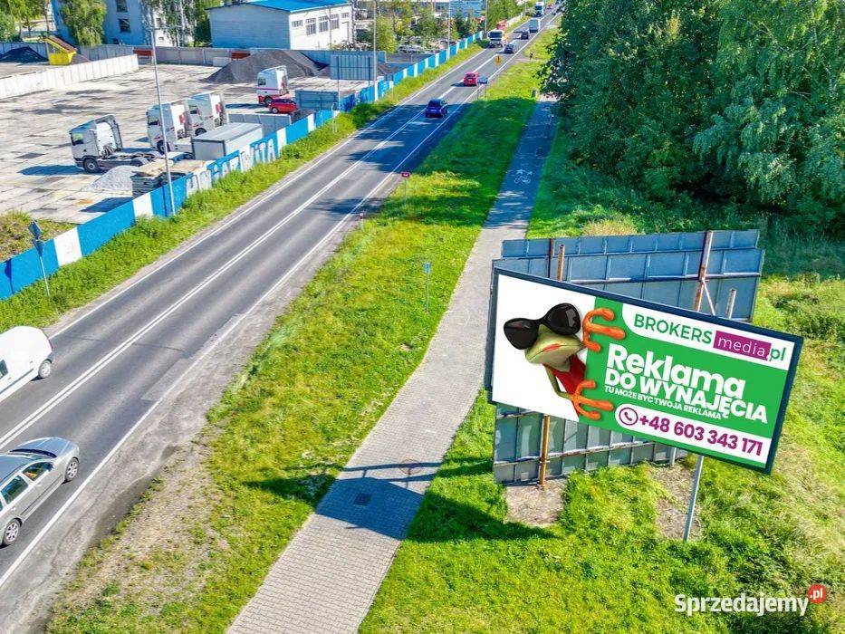 Reklama Billboard Oświęcim Fabryczna Wydruk Zator
