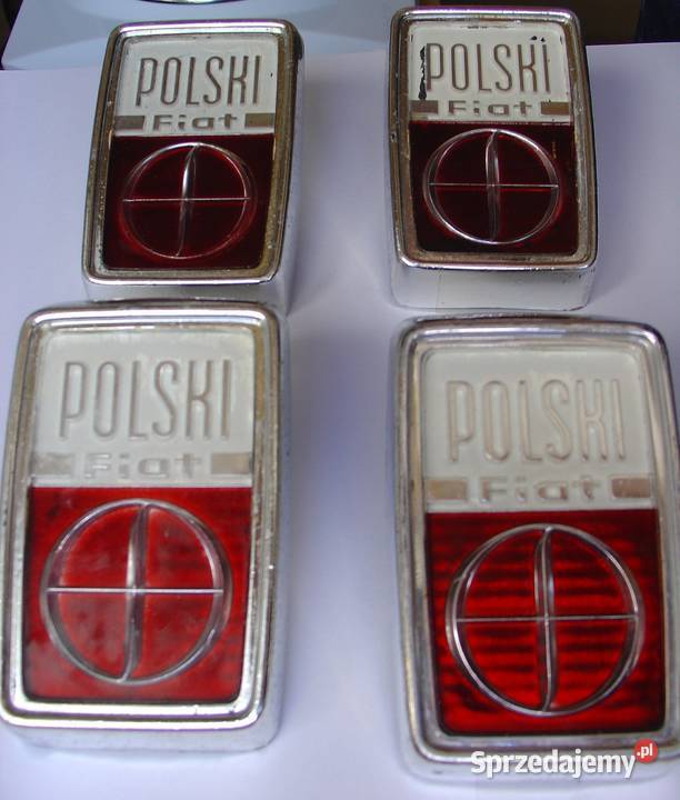 Plakietka Fiata Polskiego FSO 125 chrom