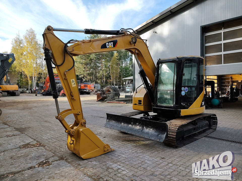 Caterpillar 308C koparka gąsienicowa midi z świętokrzyskie Ostrowiec Świętokrzyski
