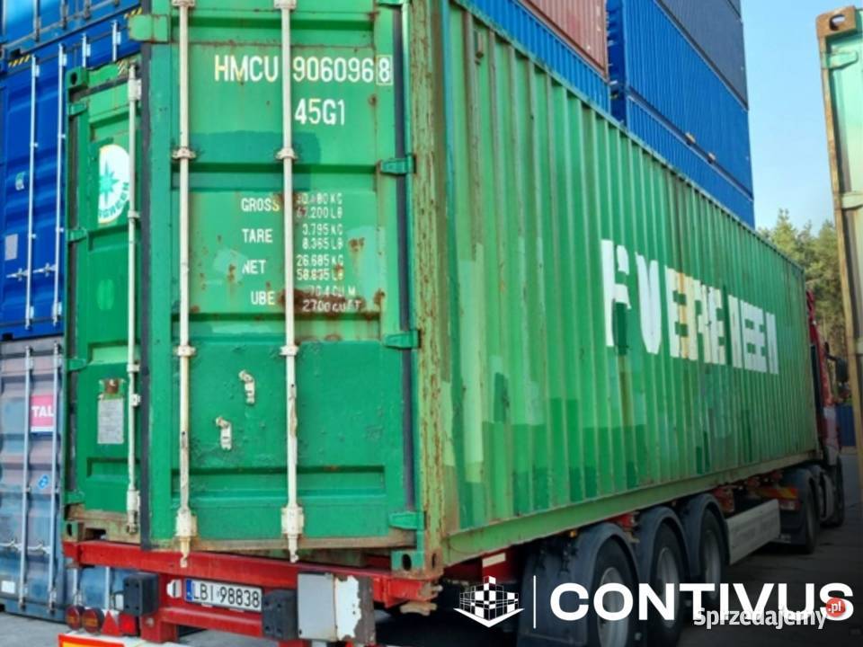 Kontener morski 12 metrowy40HC PROMOCJA mazowieckie Warszawa