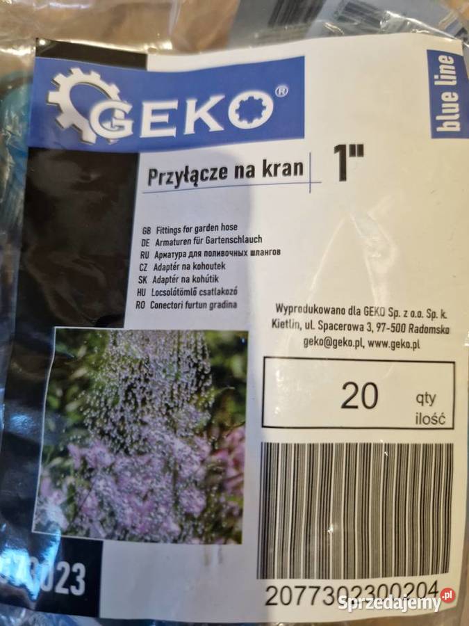 Przyłącze na kran 1 BLUE LINE 255001000 Zraszacze Głogowa