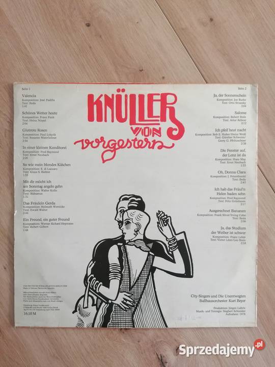 płyta winylowa Knuller von vorgestern Łódź