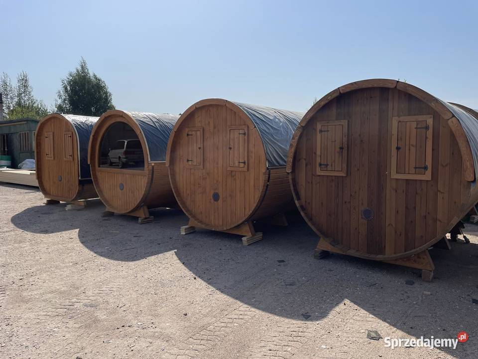 Sauna Beczka Ogrodowa 260 Sauna Fińska Bania Janki