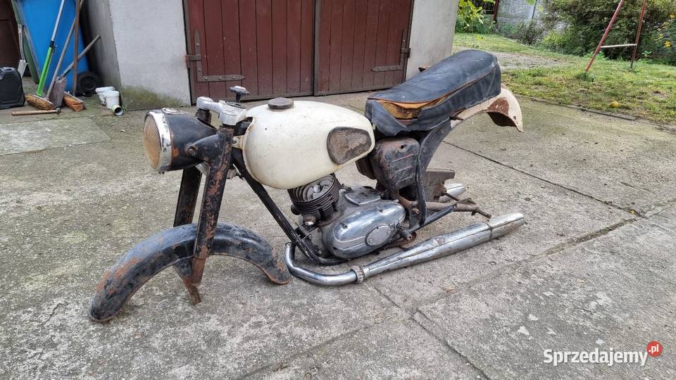 Pannonia 250 motocykl uszkodzony Krotoszyn sprzedam