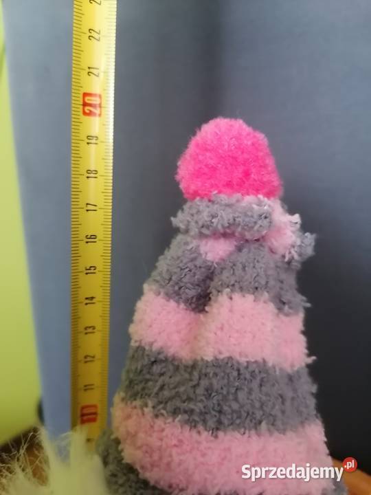 Skrzat gnom święta krasnal maskotka wielokolorowy Płock