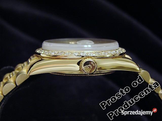 ROLEX PRESIDENT DAYDATE 18K 65CT BRYLANTY na rękę Wrocław