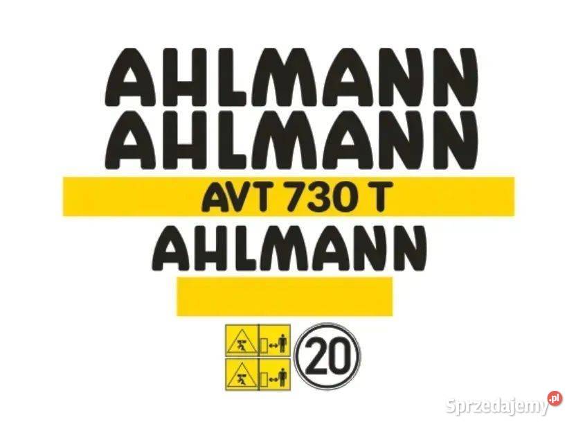 Naklejki oklejenie AHLMANN AVT 730 T Zamiennik mazowieckie Janików