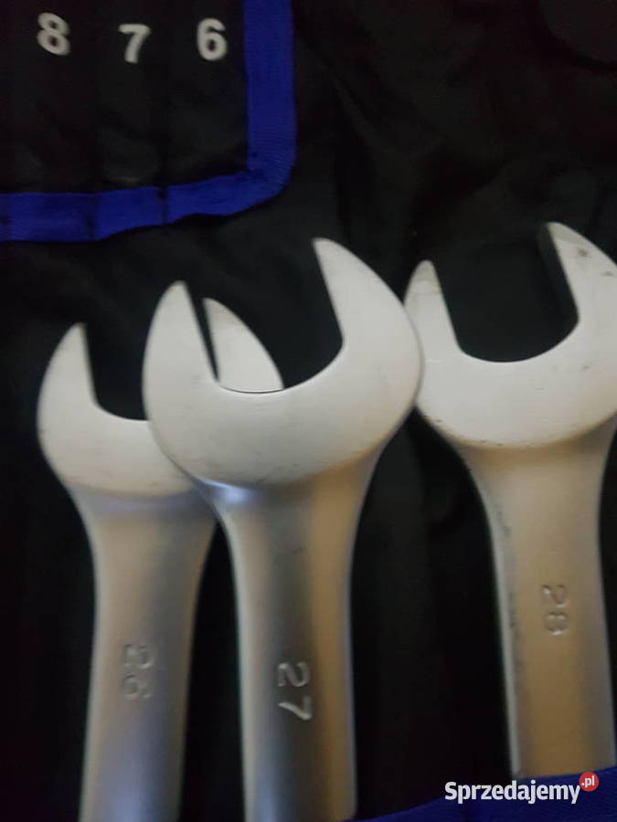 ZESTAW KLUCZE PŁASKO OCZKOWE 25 632mm BASS Głogowa