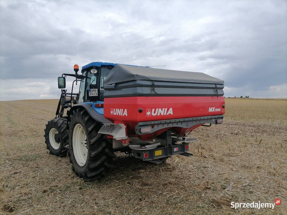 Dwutarczowy Rozsiewacz Nawozów UNIA MX 1000L Sokołów Podlaski